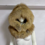 Golden Fox Hooded Stole