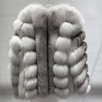 The Mondova Bellaré — Silver Fox Fur Coat