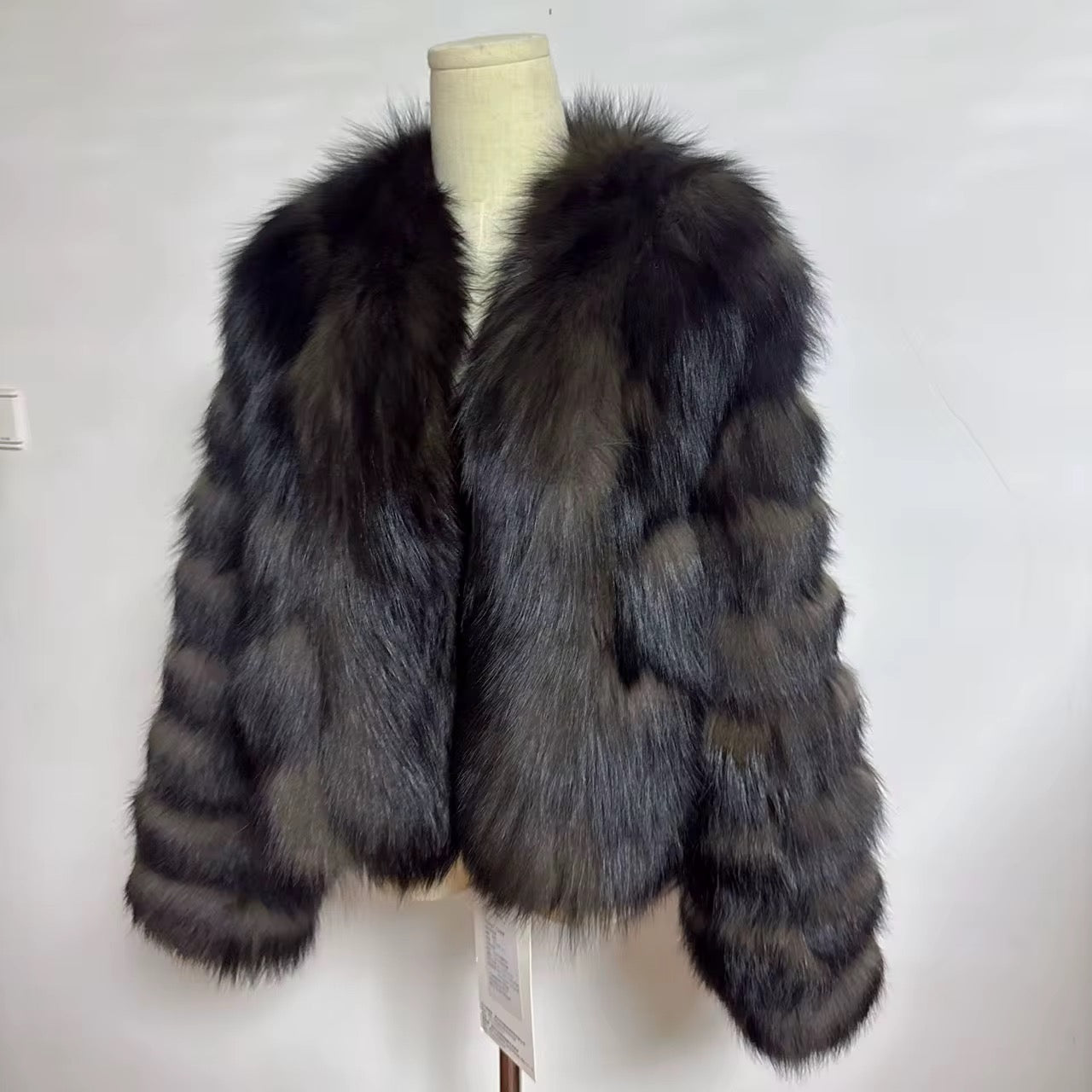 La Notturna — Black Fox Evening Coat