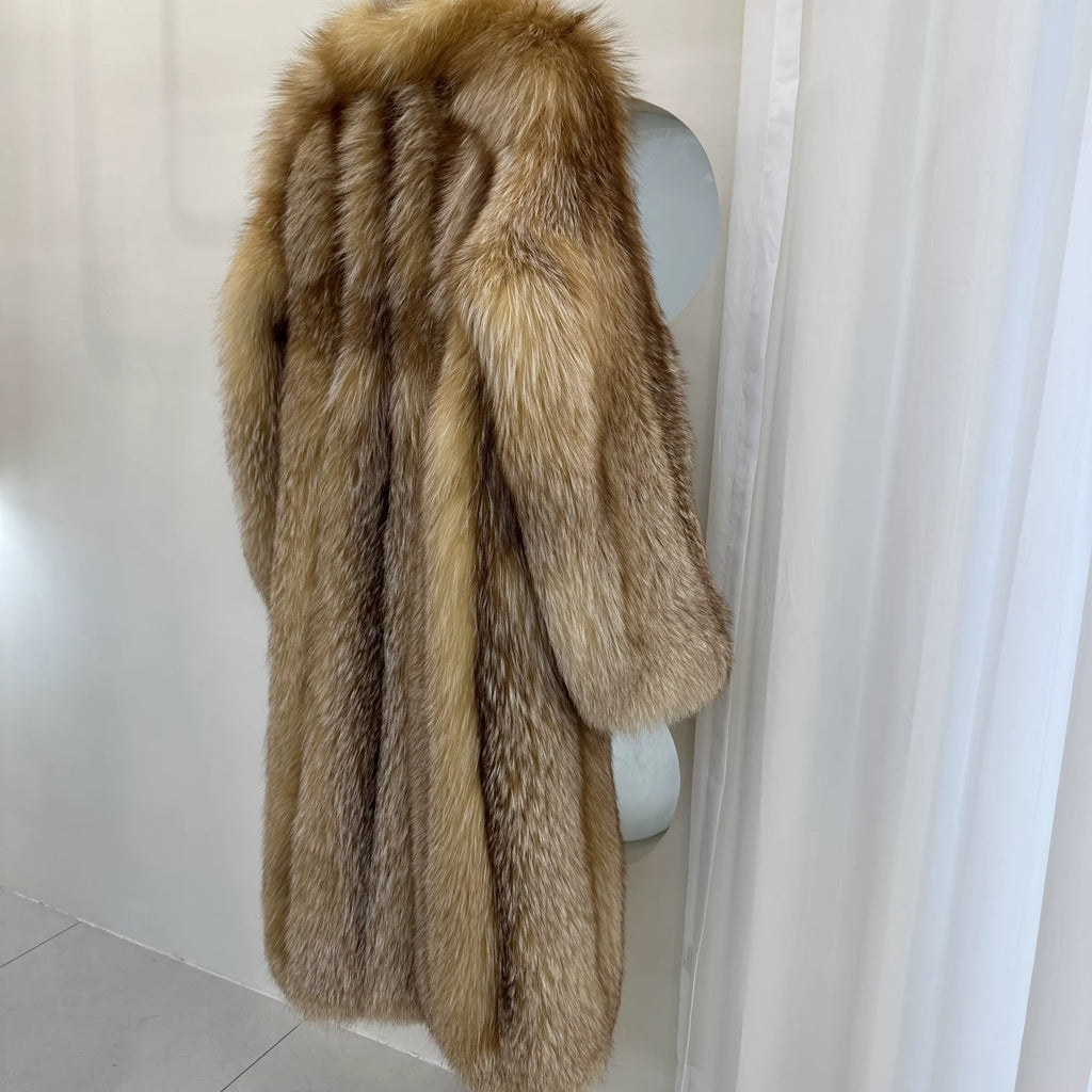 L’Oro Vivo — Golden Fox Long Coat