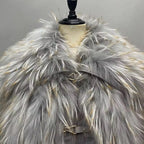 The Aurora Mist — Mongolian Sheep Fur Coat